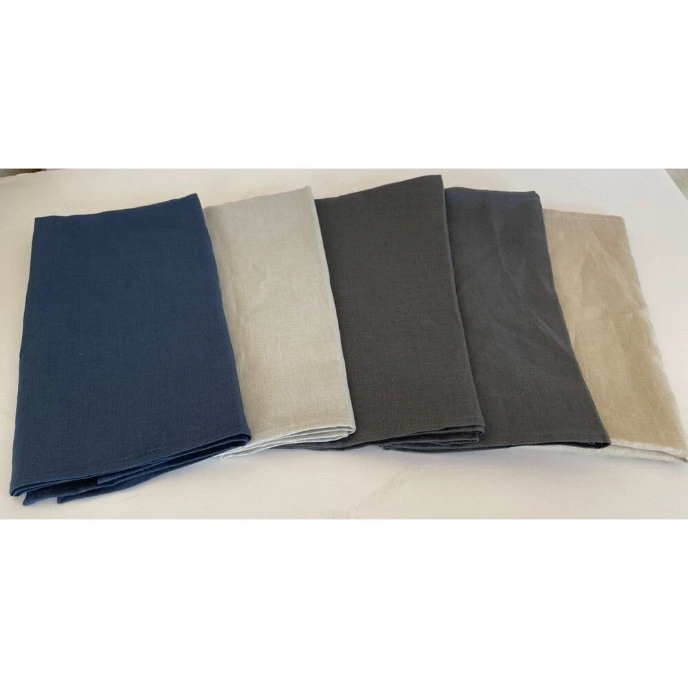 Chilewich Solid Linen Dinner Napkin, Various Colors, 21